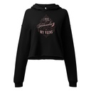 Adrenaline in my Veins - Victorian Women's Cropped Hoodie
