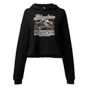 Adventure Mountain Wild Nature Women's Cropped Hoodie