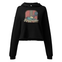 Albuquerque - Retro Hot Air Baloon Women's Cropped Hoodie