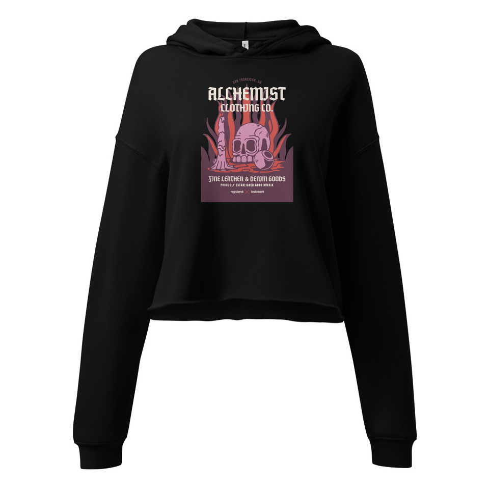 Alchemist Clothing Co. - Halloween Women's Cropped Hoodie