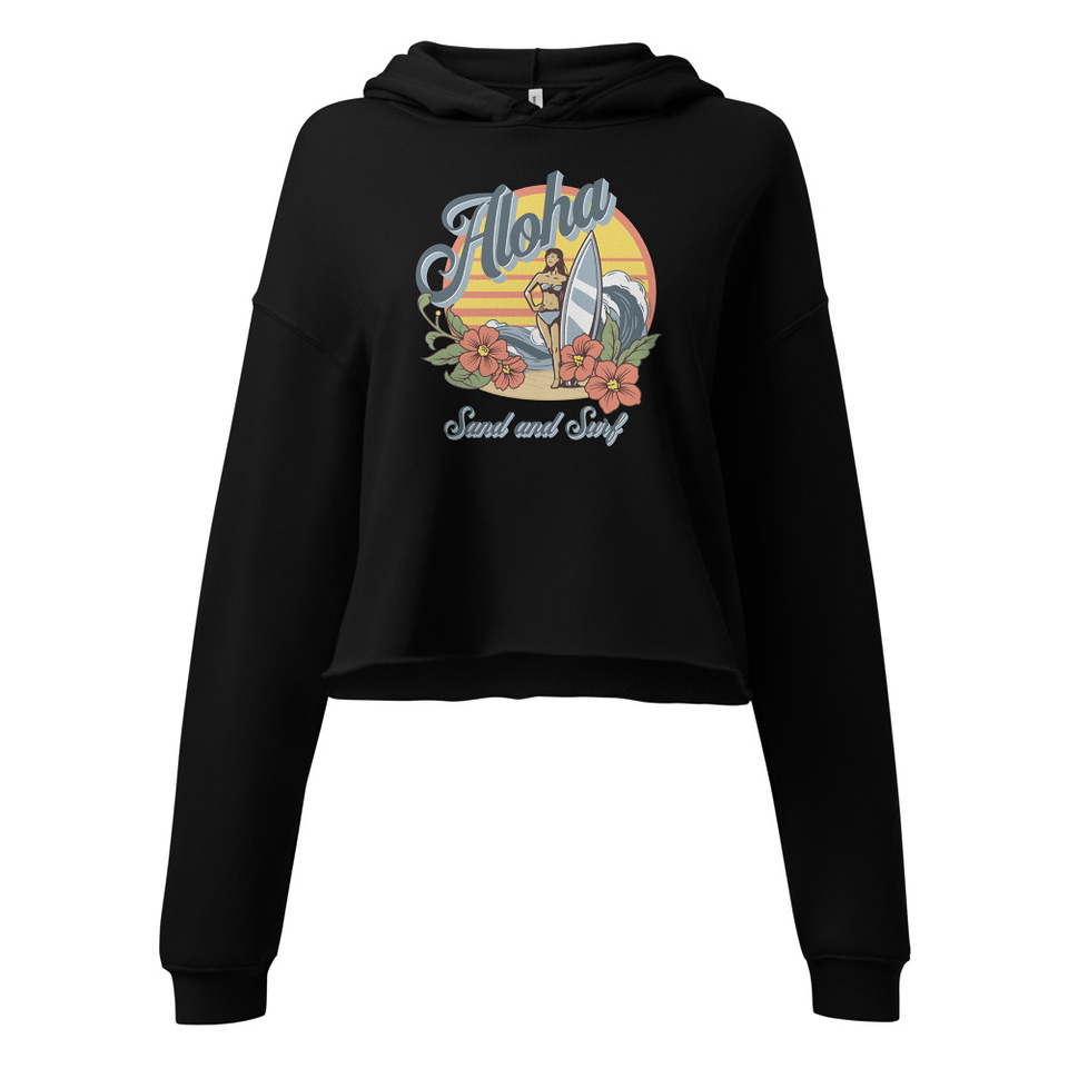 Aloha Women's Cropped Hoodie