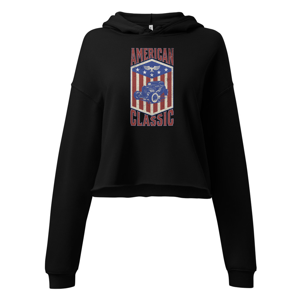 american classic Women's Cropped Hoodie