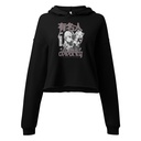 Anime Celebrity Girl - Japanese Cyber Streetwear Women's Cropped Hoodie