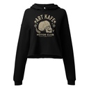 Art Kafe Motor Club Women's Cropped Hoodie