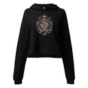 Awaken The Senses - Coffee Beans Women's Cropped Hoodie