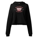 Bad Girls Good Vibes - Sexy Lips Women's Cropped Hoodie
