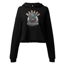 BADASS CAT DAT Women's Cropped Hoodie
