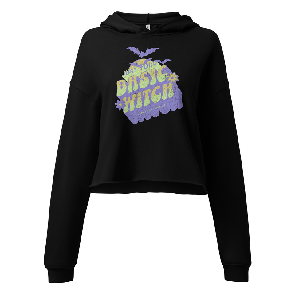 Basic Witch - Halloween Women's Cropped Hoodie