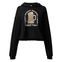 Beer Time - Father's Day Women's Cropped Hoodie