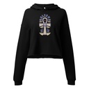 Believe  - Faith Symbol Women's Cropped Hoodie