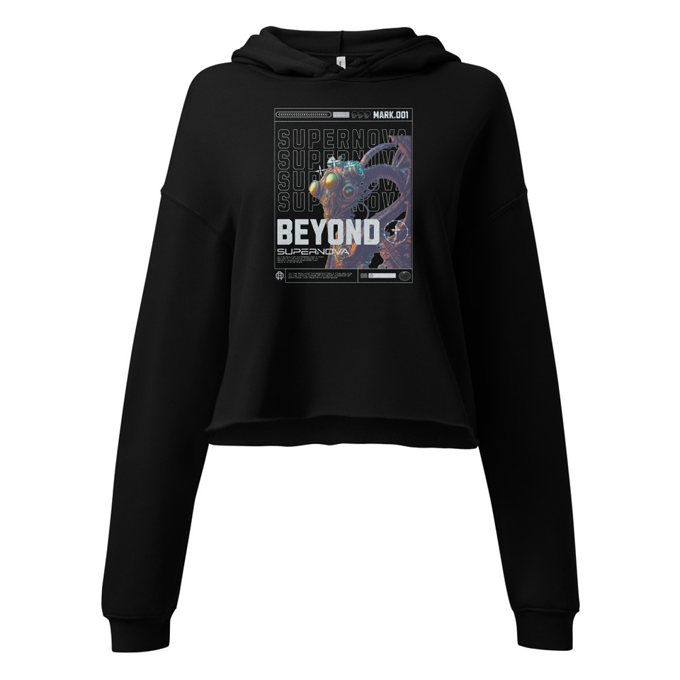 Beyond Supernova Women's Cropped Hoodie