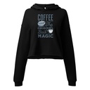 Black Magic Coffee - Simple Cup Women's Cropped Hoodie