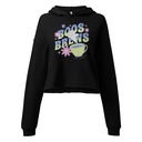 Boos + Brews - Halloween Women's Cropped Hoodie