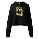 Born 2 Be Wild Women's Cropped Hoodie