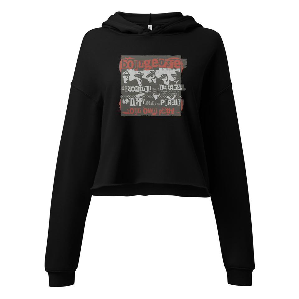 Bourgeoisie Women's Cropped Hoodie