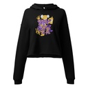 Break the Rules Graffiti - Spray Paint Women's Cropped Hoodie