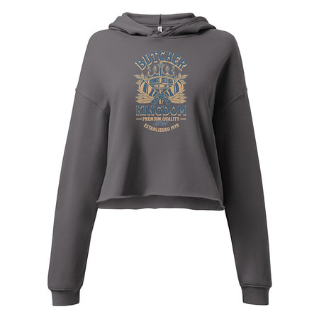 Butcher Kingdom - Royal Women's Cropped Hoodie