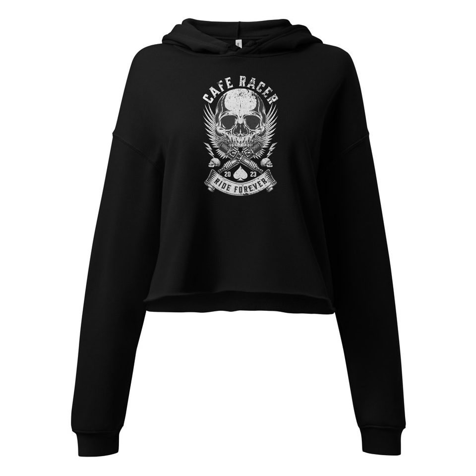 CAFE RACER Women's Cropped Hoodie