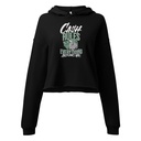 Cash Rules Women's Cropped Hoodie