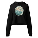 Catch These Waves Shark  Women's Cropped Hoodie
