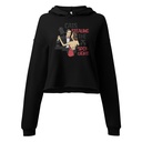 Cats Stealing the Spotlight Women's Cropped Hoodie