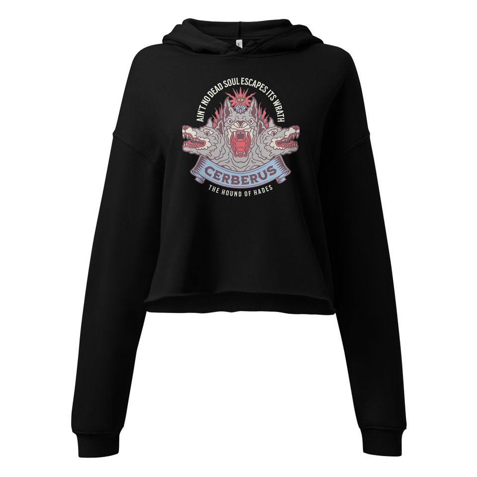 Cerberus - Underworld Dogs Women's Cropped Hoodie