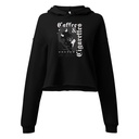 Coffee & Cigarettes Women's Cropped Hoodie