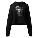 Crazy World Women's Cropped Hoodie