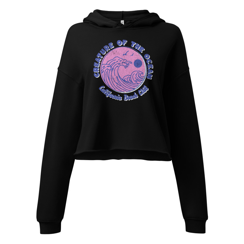 Creature of the Ocean Women's Cropped Hoodie