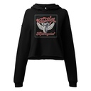 custom motorcycle  Women's Cropped Hoodie