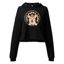 Cute Puppy Gang - Corgi Women's Cropped Hoodie