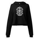 DEAD BEFORE DISHONOR Women's Cropped Hoodie