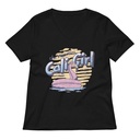 90's Cali Girl Women's Relaxed V-Neck T-Shirt