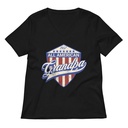 all american grandpa Women's Relaxed V-Neck T-Shirt