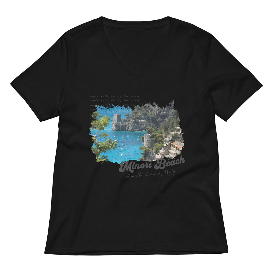 Amalfi Women's Relaxed V-Neck T-Shirt