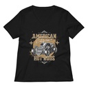 American Hot Rods Women's Relaxed V-Neck T-Shirt