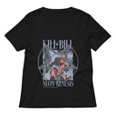 Anime Vintage Women's Relaxed V-Neck T-Shirt