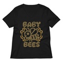 Baby Bees - Cute Insect Women's Relaxed V-Neck T-Shirt