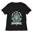 Beast Mode Women's Relaxed V-Neck T-Shirt