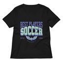 Best Players Soccer Women's Relaxed V-Neck T-Shirt