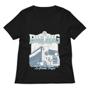 Big Rig Express Women's Relaxed V-Neck T-Shirt