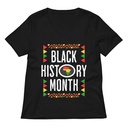 Black History Month - African American Culture Women's Relaxed V-Neck T-Shirt