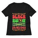 Black History Month Women's Relaxed V-Neck T-Shirt