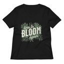 Bloom Again Women's Relaxed V-Neck T-Shirt