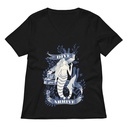 Blue Mermaid - Nautical Women's Relaxed V-Neck T-Shirt