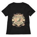 Born To Golf Women's Relaxed V-Neck T-Shirt