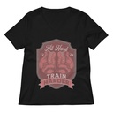 Boxing Training Women's Relaxed V-Neck T-Shirt