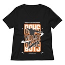 Boys will be boys Women's Relaxed V-Neck T-Shirt