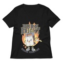 Burn Bright Women's Relaxed V-Neck T-Shirt
