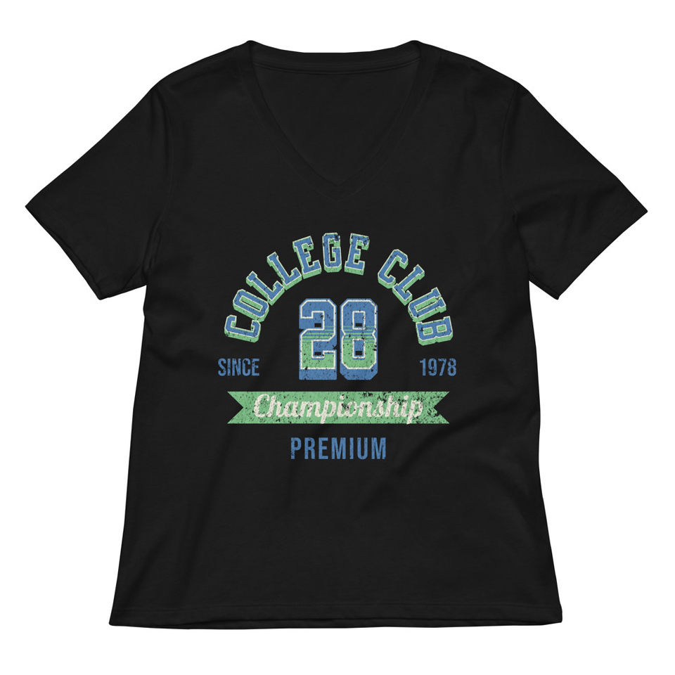 CC 28 Women's Relaxed V-Neck T-Shirt